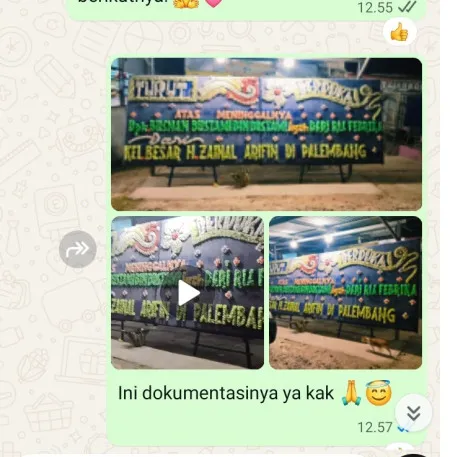 Pengiriman Papan Bunga Duka Kramat