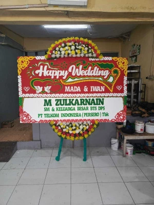 Papan Bunga di Kramat
