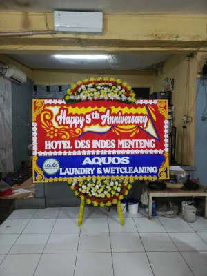 Papan Bunga di Kramat