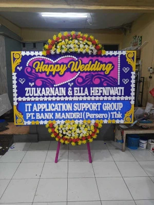 Papan Bunga di Kramat